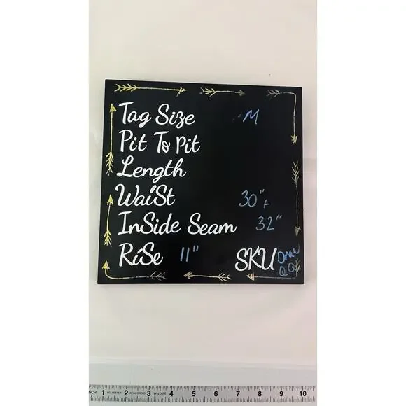 Lululemon Womens Size Medium Black Straight-Leg Mid-Rise Pant Luxtreme NEW - Picture 14 of 14